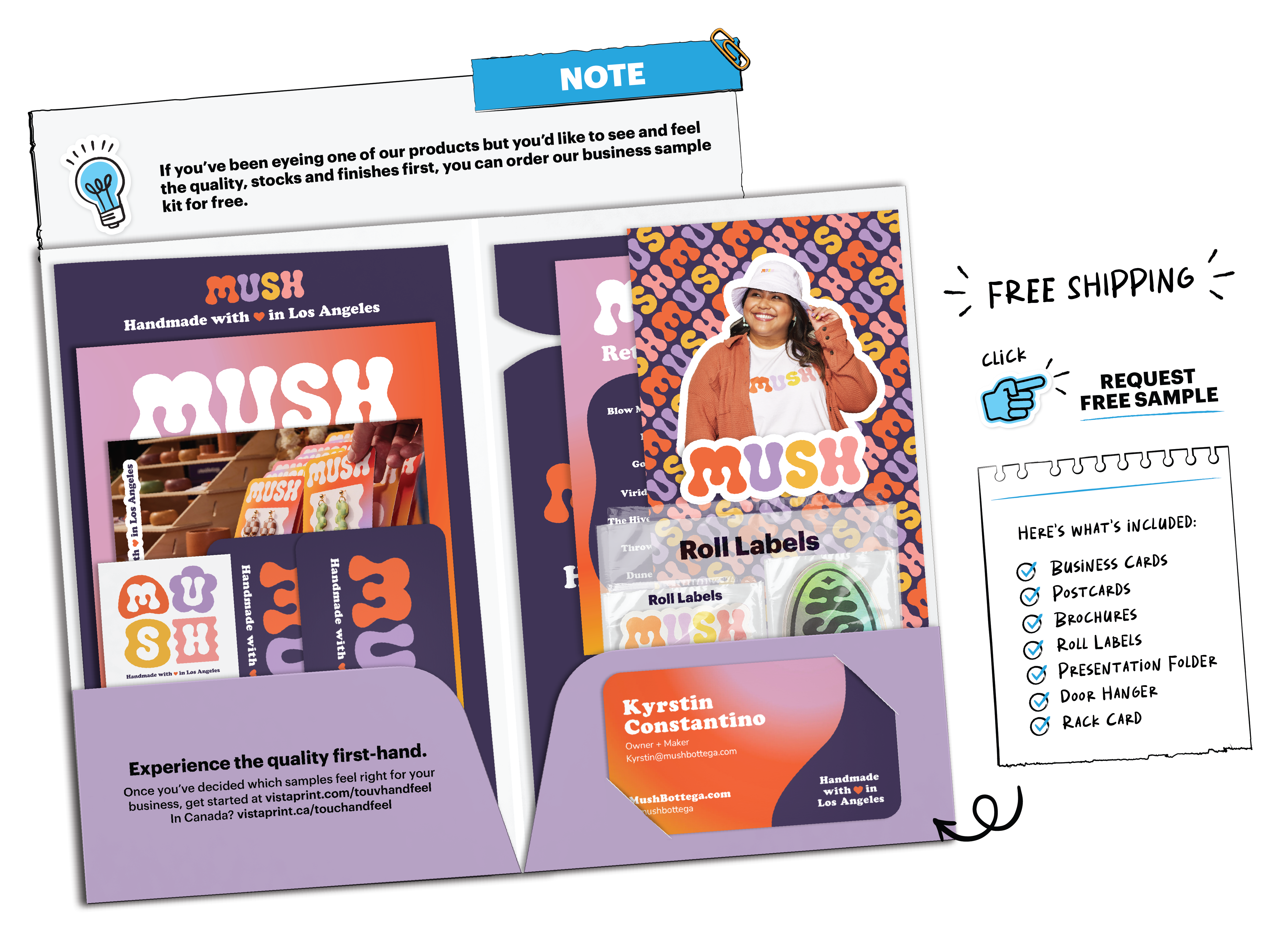 Divers supports marketing professionnels, notamment des brochures et des cartes