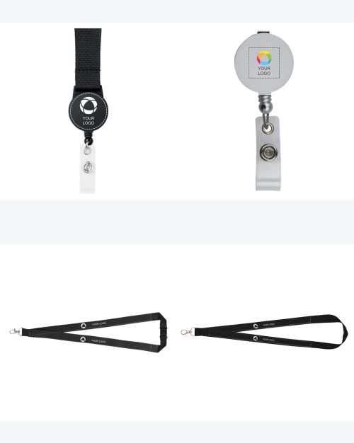 Badge Holders & Lanyards