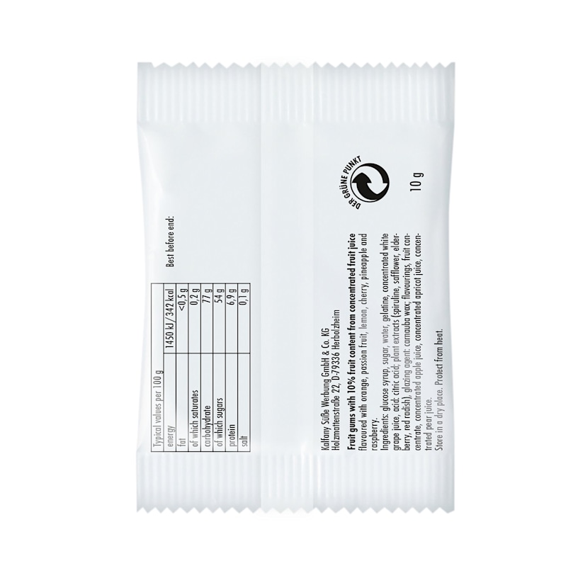 Beispiel 3 für ausgewähltes Produkt