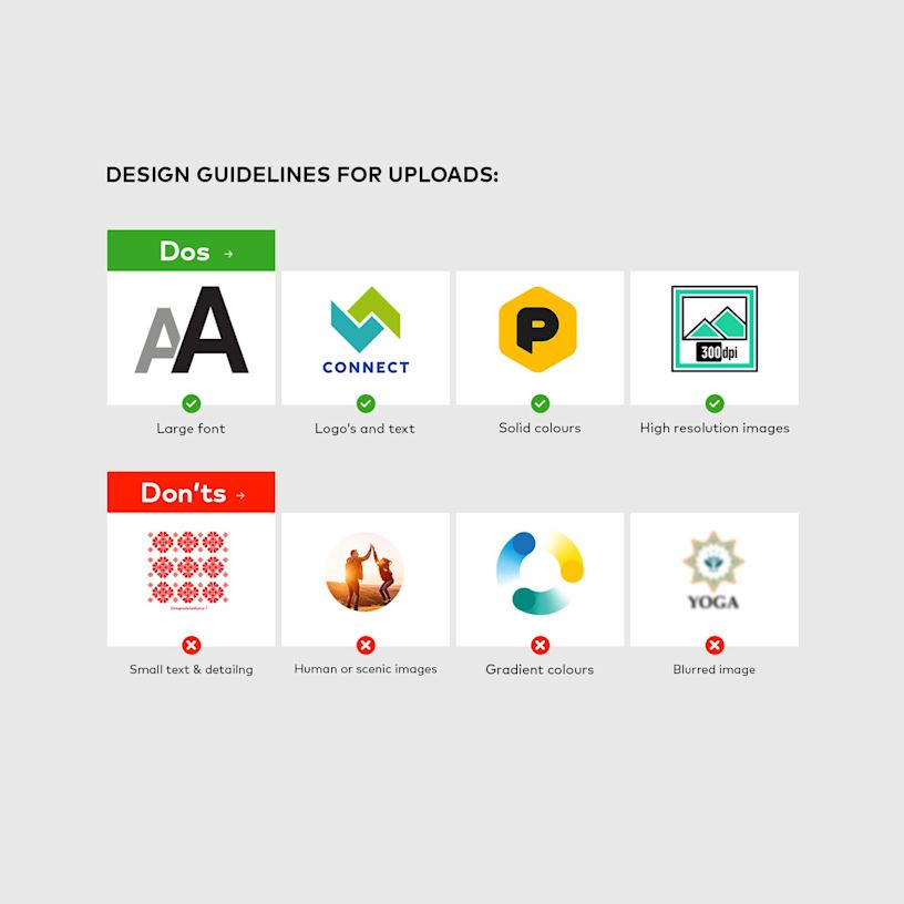 Example 2 of selected product