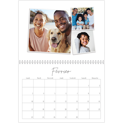 Exemple de page 2, Calendrier mural, option 9