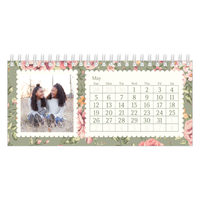 Example of page 5, Desk Calendars, option 11