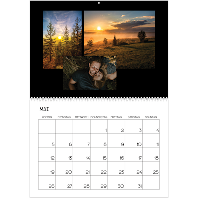 Beispiel für Seite 5, Wandkalender 2026, Option 3