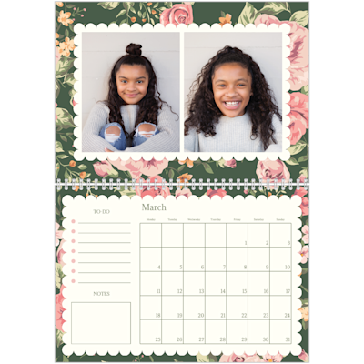 Example of page 3, Custom Wall Calendars, option 19