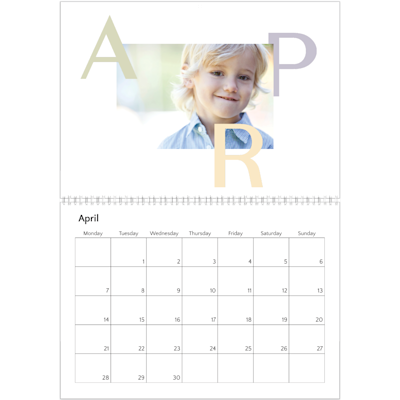 Example of page 4, SCATTERED MONTH, option 17
