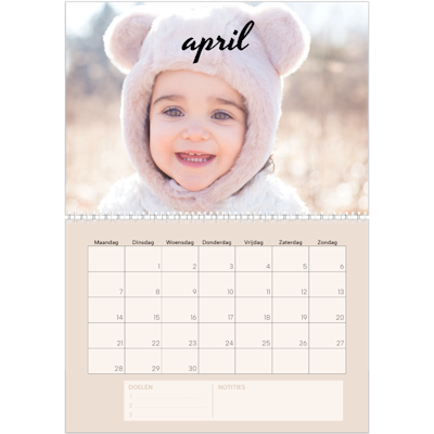 Voorbeeld van pagina 4, Wandkalenders 2026, optie 10