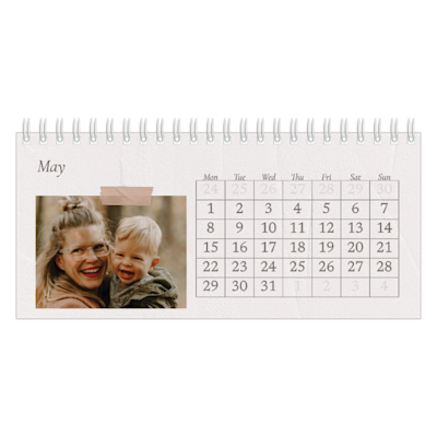 Example of page 5, Custom Desk Calendars, option 23