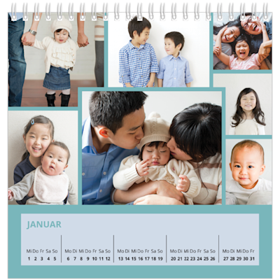 Beispiel für Seite 1, Tischkalender 2025, Option 19