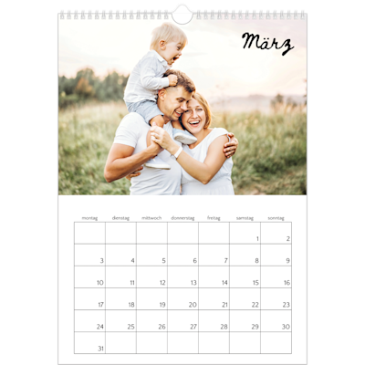 Beispiel für Seite 3, Wandkalender 2026, Option 7