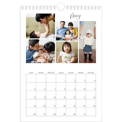 Ejemplo de página 5, Calendarios de pared, opción 2