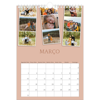 Exemplo de página 3, Calendários de parede, opção 17