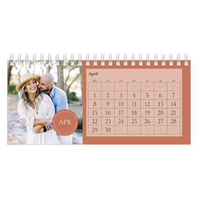 Beispiel für Seite 4, Tischkalender 2025, Option 2