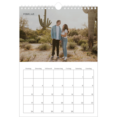 Beispiel für Seite 2, Wandkalender 2026, Option 23