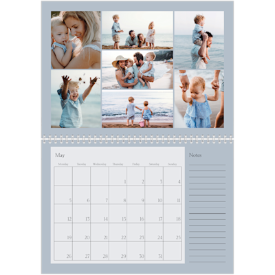 Example of page 5, Custom Wall Calendars, option 13