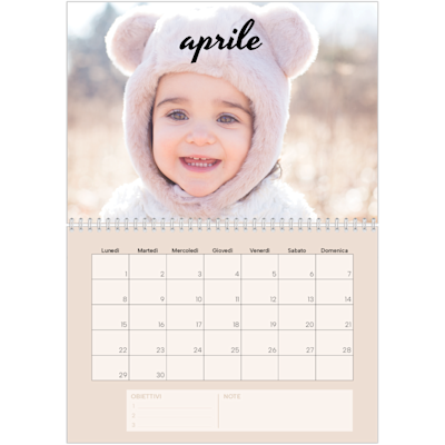Esempio di pagina 4, Calendari da parete, opzione 22