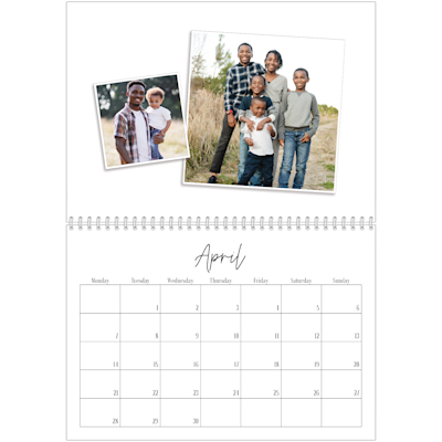 Example of page 4, Custom Wall Calendars, option 10
