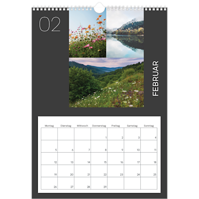 Beispiel für Seite 2, Wandkalender 2026, Option 11