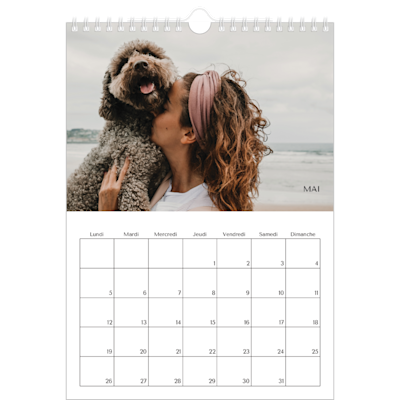 Exemple de page 5, Calendrier mural, option 23