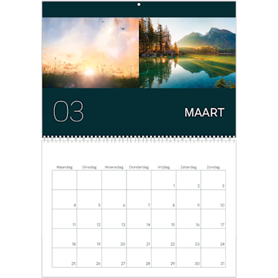 Voorbeeld van pagina 3, Wandkalenders 2026, optie 16