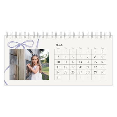 Example of page 3, Custom Desk Calendars, option 17