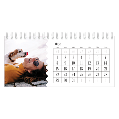 Ejemplo de página 5, Calendarios de escritorio personalizados, opción 15