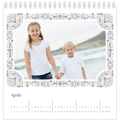 Esempio di pagina 4, Calendari da tavolo personalizzati, opzione 21