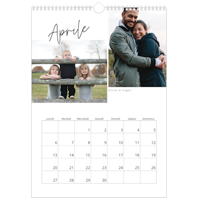 Esempio di pagina 4, Calendari da parete, opzione 24
