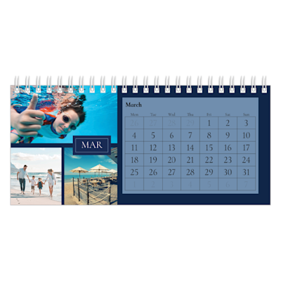 Example of page 3, Custom Desk Calendars, option 2