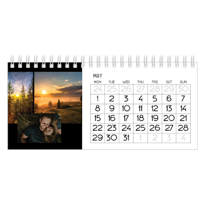 Example of page 5, Custom Desk Calendars, option 4