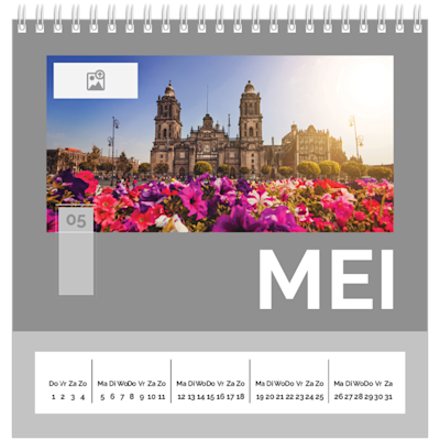 Voorbeeld van pagina 5, Bureaukalenders 2026, optie 7