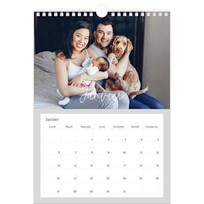 Exemple de page 1, Calendrier mural, option 23
