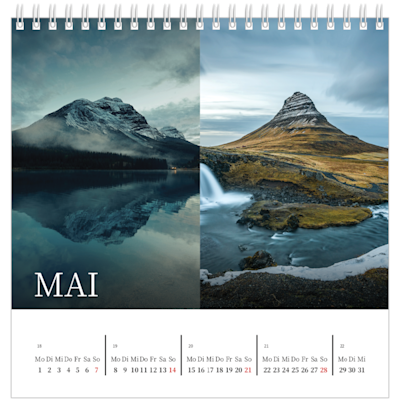 Beispiel für Seite 5, Tischkalender 2025, Option 5