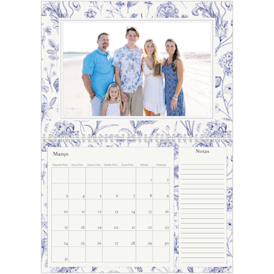 Exemplo de página 3, Calendários de parede, opção 14