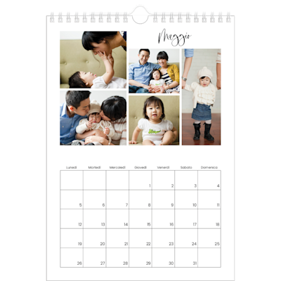 Esempio di pagina 5, Calendari da parete, opzione 2