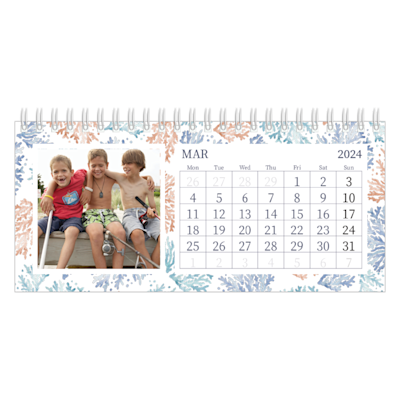 Example of page 3, Custom Desk Calendars, option 22