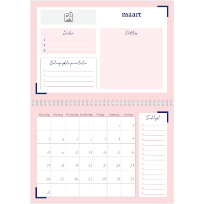 Voorbeeld van pagina 3, Fotoglans wandkalenders, optie 13