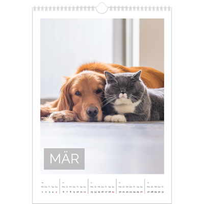 Beispiel für Seite 3, Wandkalender 2026, Option 18