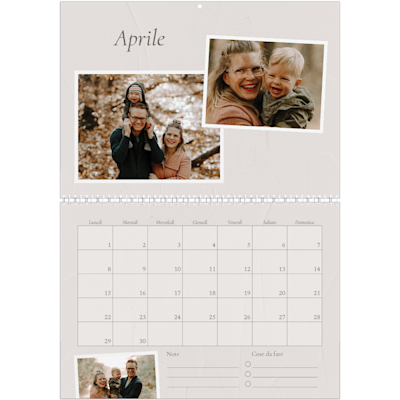 Esempio di pagina 4, Calendari da parete, opzione 23