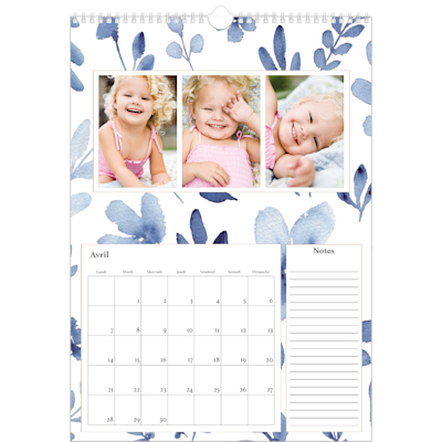 Exemple de page 4, Calendriers muraux, option 13