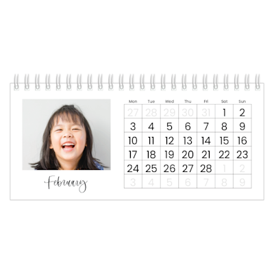 Example of page 2, Custom Desk Calendars, option 3