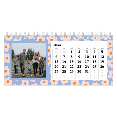 Ejemplo de página 5, Calendarios de escritorio personalizados, opción 12