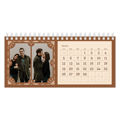 Ejemplo de página 2, Calendarios de escritorio personalizados, opción 14