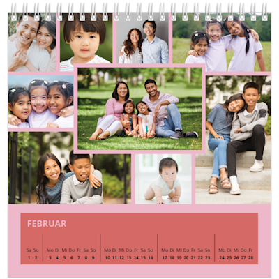 Beispiel für Seite 2, Tischkalender 2025, Option 19