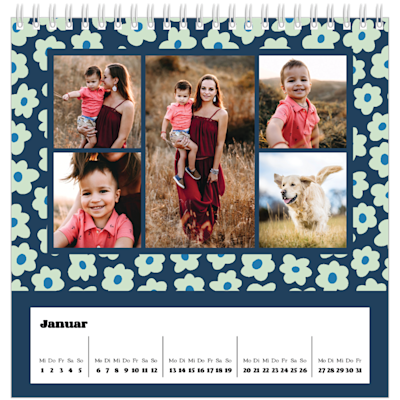 Beispiel für Seite 1, Tischkalender 2025, Option 16