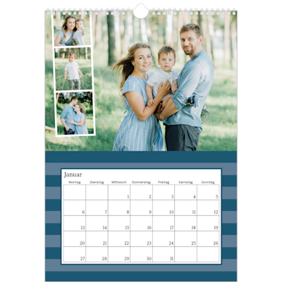 Beispiel für Seite 1, Wandkalender 2026, Option 17