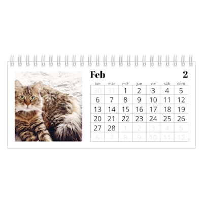 Ejemplo de página 2, Calendarios de escritorio personalizados, opción 24