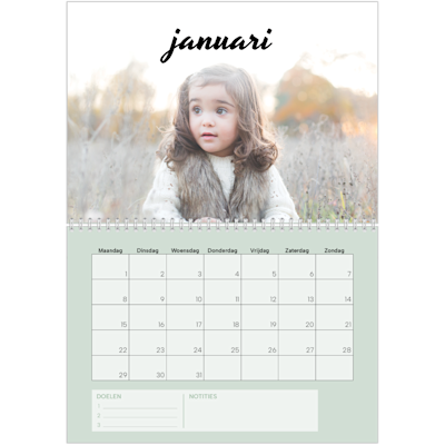 Voorbeeld van pagina 1, Fotoglans wandkalenders, optie 23