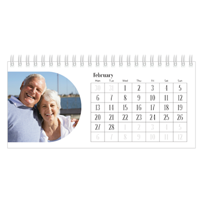 Example of page 2, Custom Desk Calendars, option 16