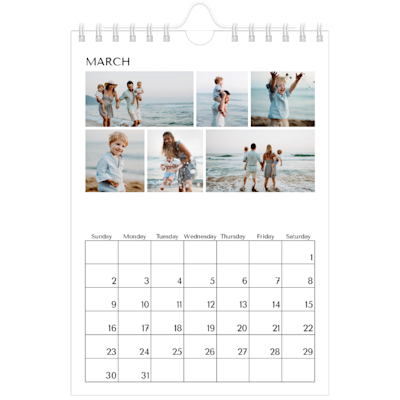 Example of page 3, Wall Calendars, option 7