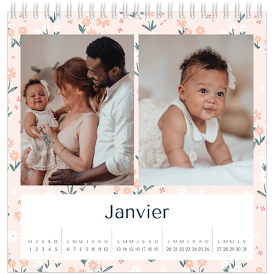 Exemple de page 1, Pink Floral Leverage, option 8